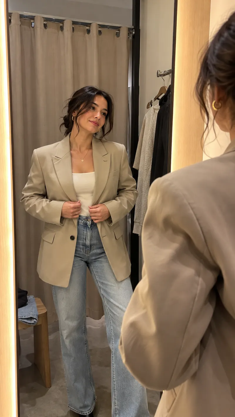 Try-on ad made with Everygen AI