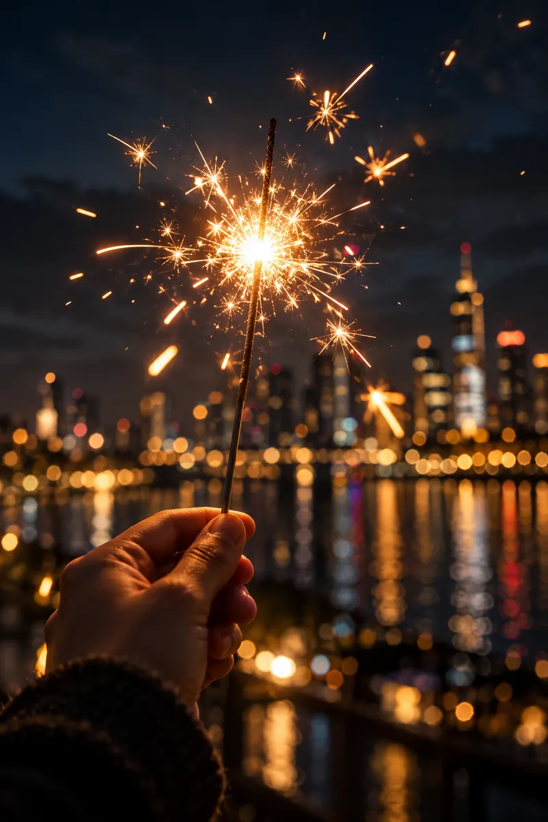 Sparkler made with Everygen AI