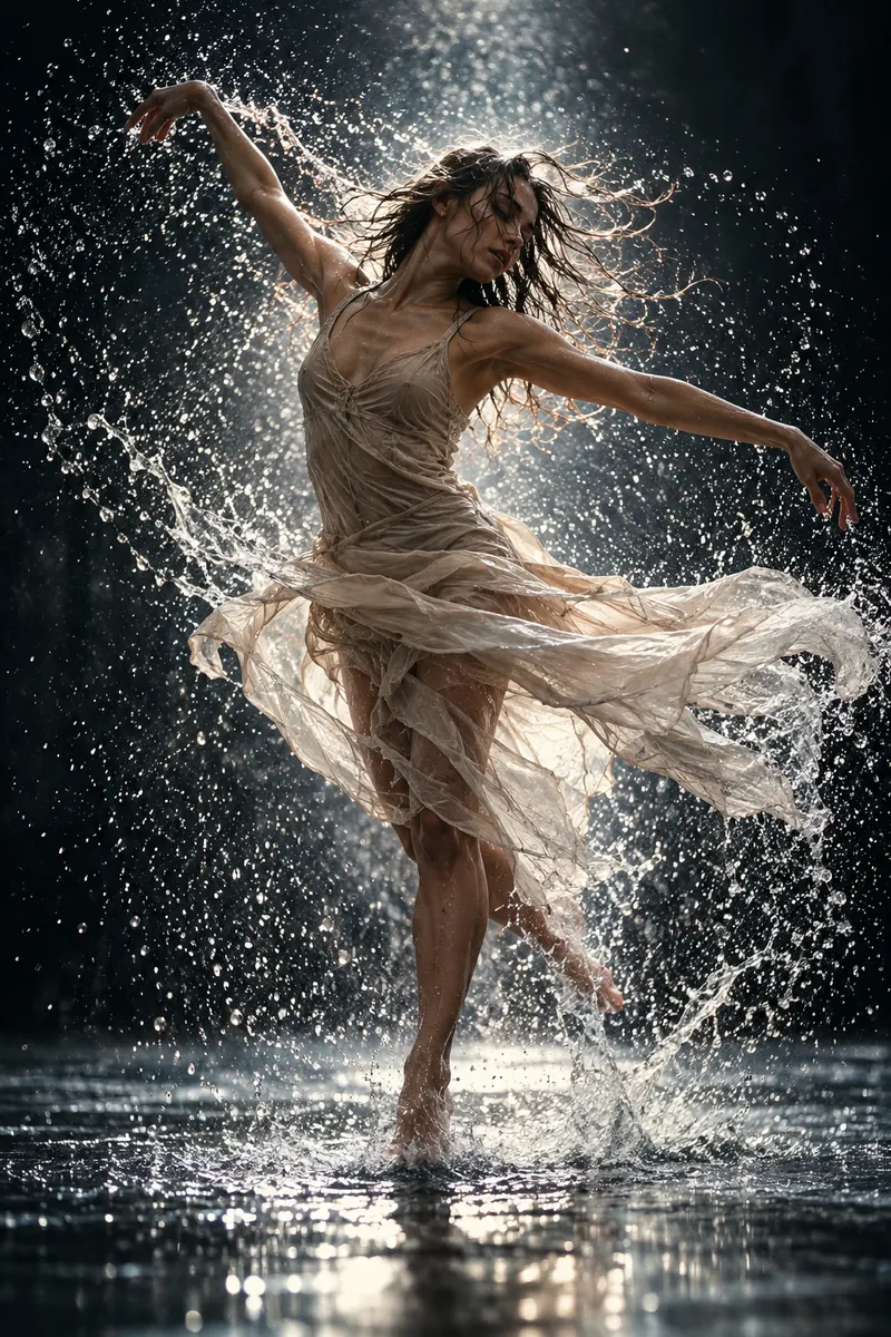 Water dancer made with Everygen AI